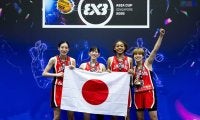 「FIBA 3x3 アジアカップ」日本代表女子が銀メダル獲得…男子の小澤はFIBA新記録の活躍