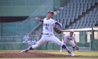 「仙台育英の10番手投手」が大学でリーグ戦で快投初勝利！元チームメイトとの対戦に意欲を燃やす【阪神大学】