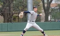 八王子の187センチの大型左腕が二松学舎大付を完封！ショートに転向した主将が先制打【東京】