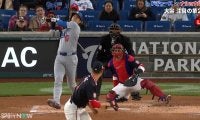 「これを見に来た」大谷翔平の4試合ぶり待望アーチでバックネット裏の少年も“確信バンザイ”…敵地スタジアムが歓声に揺れた瞬間