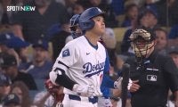 『しまった！』大谷翔平、まさかの3球三振に“イーッ”顔？悔しい表情に反響「ボール球に手が出た」「たのむぅ」