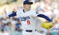 佐々木朗希、メジャー自己最長5回1失点3K・最速158.2キロ好投も初勝利ならず ド軍は大量16失点で今季初零封負け