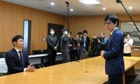 秋田の新スタジアム、市長とブラウブリッツ社長が面談　新設か改修か