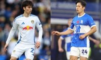 イングランドで快挙！ 加入1年目のリーズ・田中碧、バーミンガム・岩田智輝がそれぞれのリーグベストイレブンに選出！