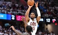 キャバリアーズがプレーオフの4戦で決着したシリーズで歴代最多タイの3P成功77本を記録