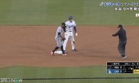 大谷翔平、爆速盗塁→塁上で見せた“一瞬の表情”にファン反応…「相手ベンチに向けて？」元恩師の前で“健在”アピールが話題