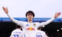 「充電されたラジコンのよう」「驚異的だった」圧巻ゴールの田中碧、リーズの勝利に貢献し最高評価を受ける「彼の移籍金が微々たるものと感じる」