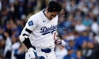 「スランプを完全に脱した」待望の“パパ1号”で復調アピール 大谷翔平の初球先頭打者弾に米記者が熱狂「一瞬で決着」