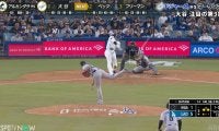 球場どよめく珍事！大谷翔平の超速ファウルで観客に“異変”…「惜しい」「うおお」凄まじい打球にファン騒然