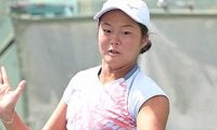  17歳 園部八奏 日本勢対決制し8強 