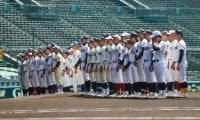 甲子園で軟式高校野球　選抜選手の交流試合はスタンドも一体に