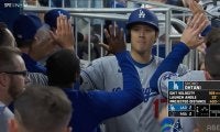 大谷翔平、2戦連発10号含むマルチヒットでメジャー最速“10本塁打10盗塁”に到達…ドジャースは“内野5人シフト”実らずサヨナラ負け