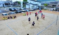 各務原にビーチバレー専用コート　監督が自腹で整備　11日に開業
