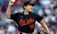 菅野智之は「えぐい」球団公式X、米記者も無双ぶりに脱帽　メジャー自己最長、8回途中1失点の快投　山本、千賀に並ぶ4勝目をマーク「何て邪悪なスプリットなんだ！」
