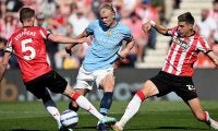 ハーランド先発復帰のシティが最下位セインツ相手に痛恨ドロー…攻撃停滞で連勝が「4」でストップ【プレミアリーグ】