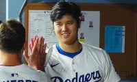 大谷翔平がウキウキ「めちゃ笑ってる」　LAで実現した3Sに日本人感激！「この画を待ってた」