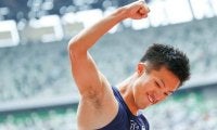 100m制覇の柳田大輝、思い出した「9秒95」のロケットスタート
