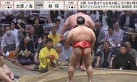 力士が突如の無抵抗“棄権”…自ら土俵を割る姿に対戦相手は呆然「どうした？」「なんだこれ」「唖然としてる」様々な声