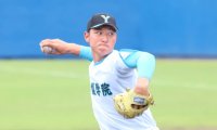 山梨学院の注目2年生右腕が衝撃投球！投球フォームの改善はまり3回2/3全てを三振で奪う好救援！【関東大会】