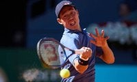 錦織圭 世界24位ハチャノフとの2回戦はセットカウント0-1の第2セット5-2で順延。21日20時以降のセンターコート第2試合に組まれる[ジュネーブ・オープン]