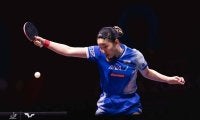 張本美和が世界2位・王曼昱とのメダルかけた大一番へ　シンガポール選手にストレート完勝でベスト8進出【世界卓球2025】