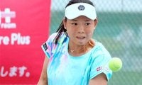  18歳 辻岡史帆が単4強･複は決勝へ 
