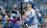 大谷翔平、大ブレーキ…好相性の左腕に4打数無安打で打率.296　今季4度目の1試合3三振　ドジャースは連勝が「3」でストップ