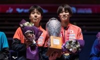 64年ぶり世界一の戸上隼輔、篠塚大登に贈られる賛辞　カタールで躍動の“とがしの”ペアは「日本男子ダブルスの復活を証明」