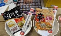 【広島好き】『ハンガンラーメン』。カープの試合中、マツダスタジアムでインスタントラーメンを作るイベントが大盛況