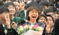 陸上・福士加代子さん、笑顔の裏で眠れぬ夜も　地元の中学で講演