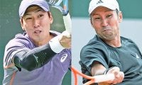 綿貫陽介と内山靖崇、芝初戦で白星 