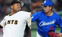 中日・松山と巨人・マルティネスが大激戦…わずか441票差　球宴ファン投票中間発表