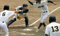 山陰高校野球大会の決勝、矢上が3回猛攻で初優勝　鳥取城北を下す