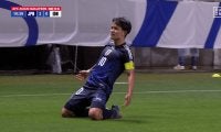 「やっぱ天才！」久保建英、“超絶ダブルタッチ”から芸術的ゴラッソ！「リアルキャプテン翼やな」「うますぎ」10番＆主将のインドネシア戦で輝き