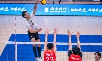 男子日本代表　ティリ新監督の初陣で開催国の中国にストレート勝ち