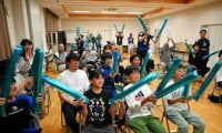 町野選手がゴール決め「忍者ポーズ」披露　伊賀の地元はPVで大喜び
