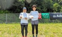 ピンクリボンテニス鳥取県大会に13組、全国大会出場の2組決まる