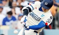 大谷翔平、お目覚め1試合2発の25号ソロ！MLB通算250号達成　打球角度26度の低弾道ライナー弾に本拠地大歓声