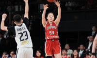 女子日本代表が強化試合で中国と対戦…若手中心で最長226センチの高さに挑むも敗れる
