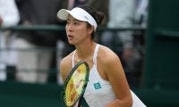 シングルスでウィンブルドン初挑戦の柴原瑛菜がストレート勝ち。日本人女子で唯一予選2回戦へ[ウィンブルドン]