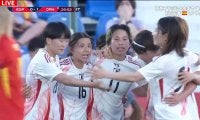 なでしこジャパン、W杯女王スペインに1ー3逆転負け　田中美南のゴラッソで先制も国際親善試合3連敗