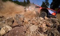 WRCアクロポリス：競技2日目を終えて、相次ぐパンクやトラブルが発生。タナックがフルモーに3.0秒差の首位