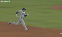 ウソでしょ…？ 大谷翔平の足で“まさかの展開”「エグすぎる」 一気に急加速…とんでもないスピードで“爆速走塁”