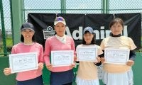 ピンクリボンテニス愛知県決勝大会　全国出場の代表2ペア決まる