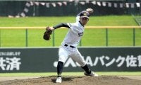 開幕試合「ワクワクより緊張が強かった」唐津南のエース持丸仁哉投手