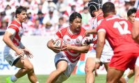 【ラグビー】FW前列3人が異例のフル出場に指揮官賛辞　紙森陽太「練習の方がきついので」