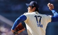 二刀流・大谷翔平、初のバースデーマウンドは圧巻の3者連続奪三振！　2回3K無失点　打者では3試合ぶり安打　ドジャースは痛恨連敗