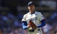 二刀流の大谷翔平に感じた“違い”　ド軍放送局が捉えた光景に驚愕「見てください！」