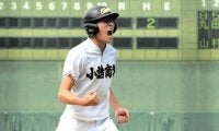 小諸商の先頭打者はポジティブリーダー　初回の二塁打で勝利に導く