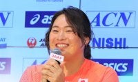 【陸上】北口榛花、欠場の日本選手権に号泣感動「寝るのが大変」右肘痛は「なくなってきている」